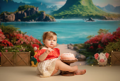 Moana's Island- With Sweep Option