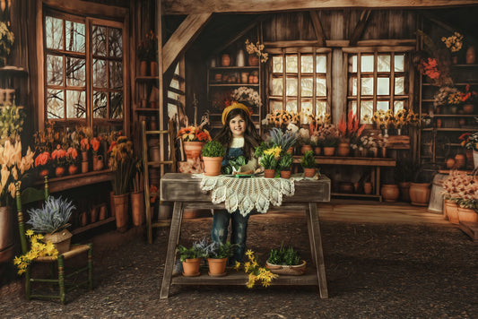 Rustic Greenhouse Blooms 2pc Room