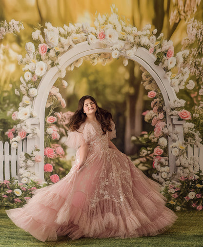 Rosewood Arch - With Sweep Option