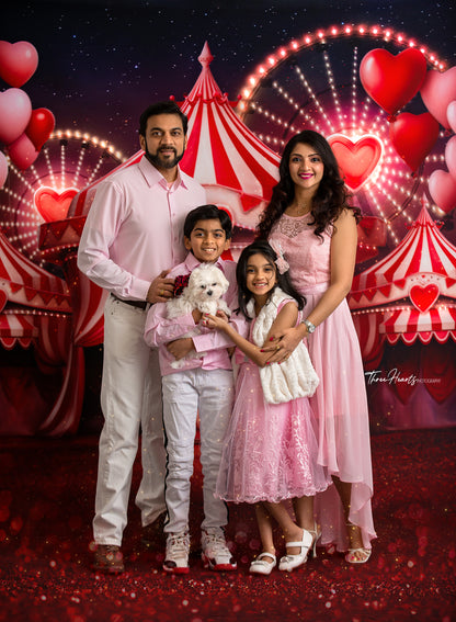 Hugs and Kisses Carnival - With Sweep Option