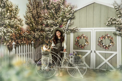 Easter Blossoms Barn - With Sweep Option