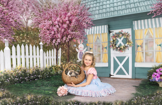 Spring in Bloom Bunny House Room