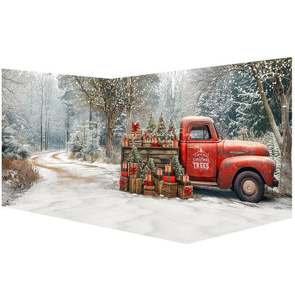 Country Christmas Farm Truck - Room