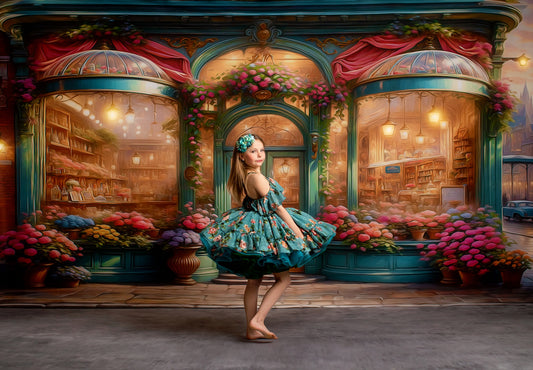 Beautiful Blooming Flower Shop - With Sweep Option