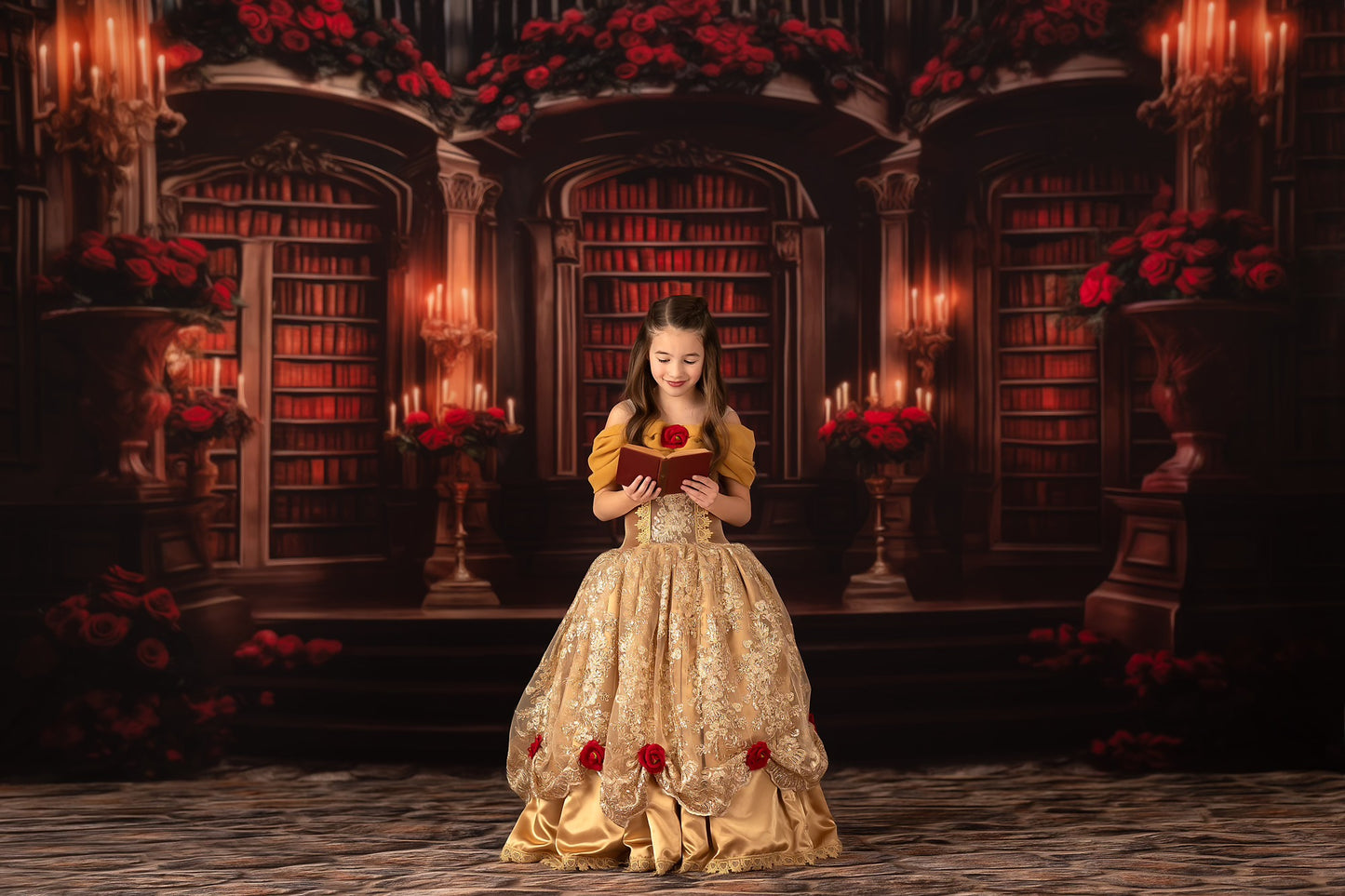 Belle's Enchanted Library - With Sweep Option