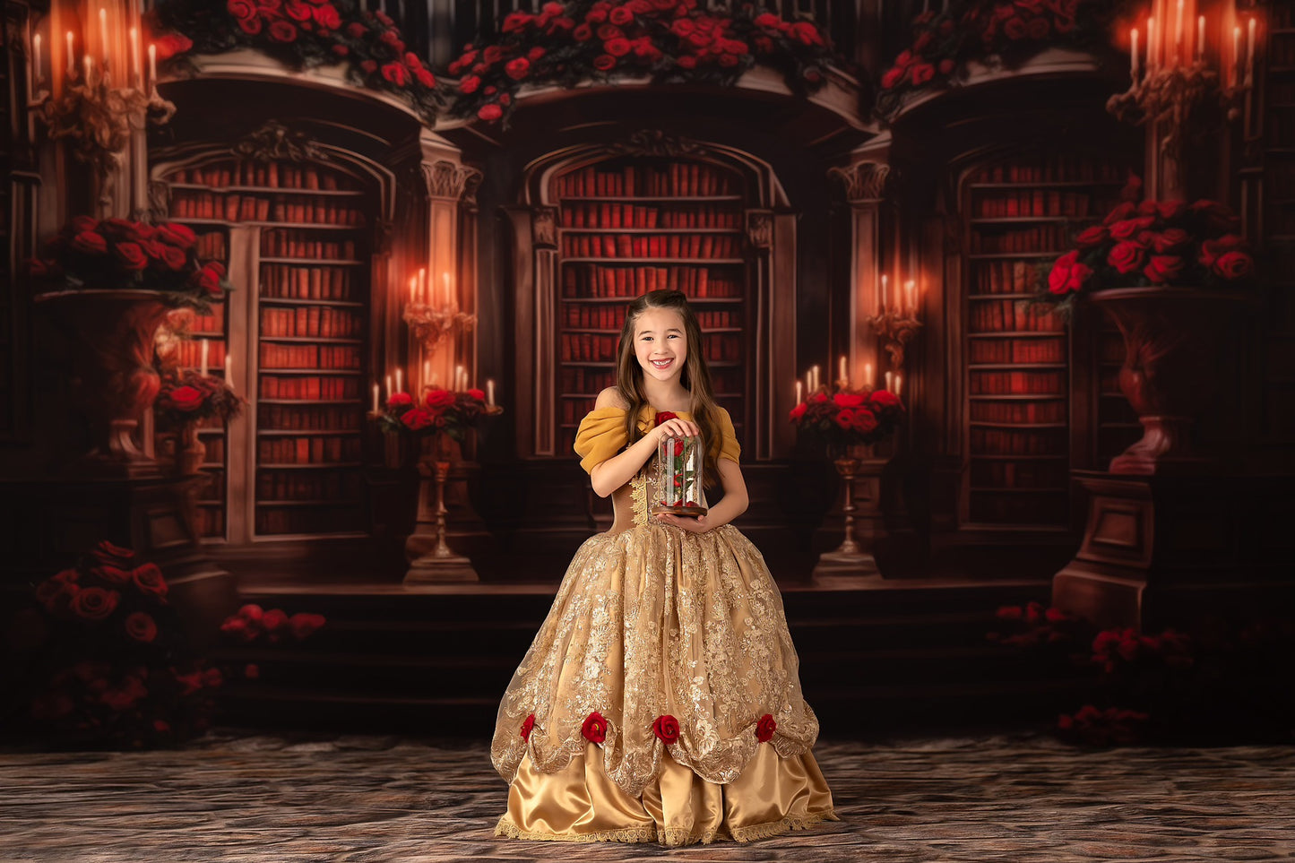 Belle's Enchanted Library - With Sweep Option