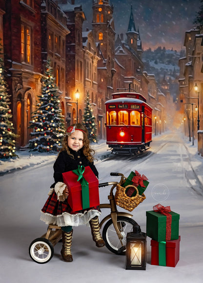 Jingle Bell Trolley - with Sweep Option