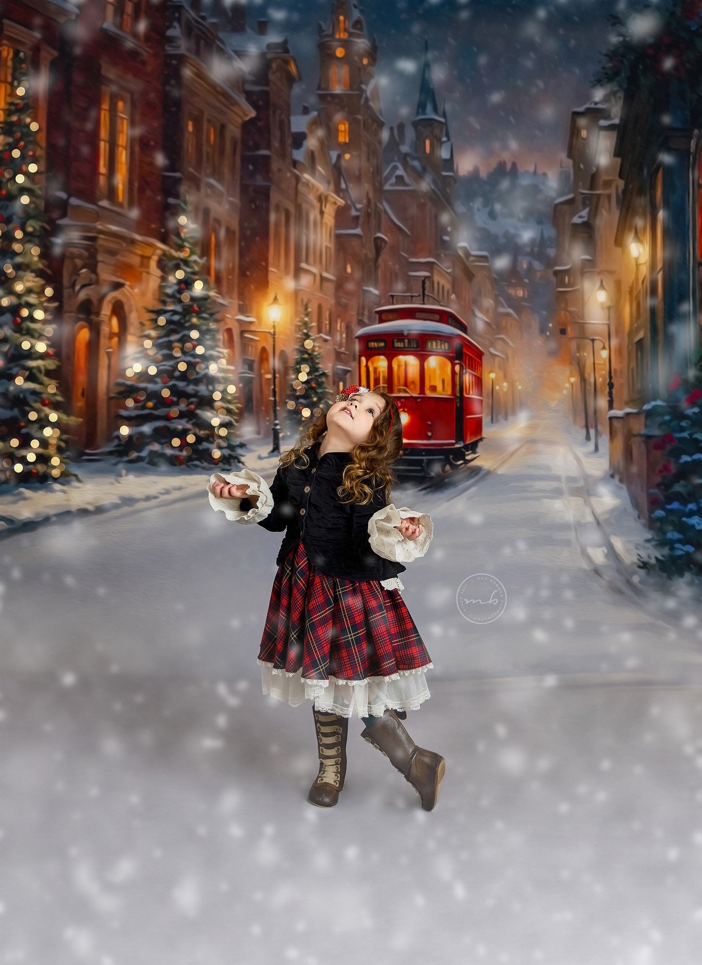 Jingle Bell Trolley - with Sweep Option