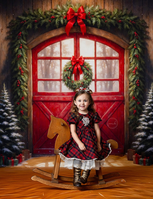 Christmas At The Red Barn - Straw Floor - Room