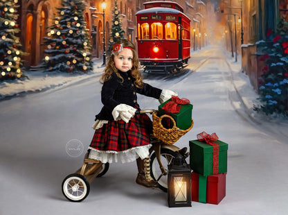 Jingle Bell Trolley - with Sweep Option