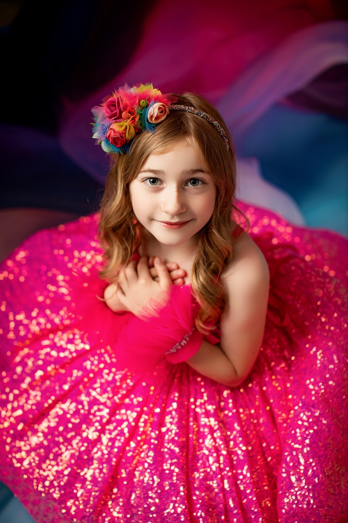 Sheer Romance Rainbow Blossom