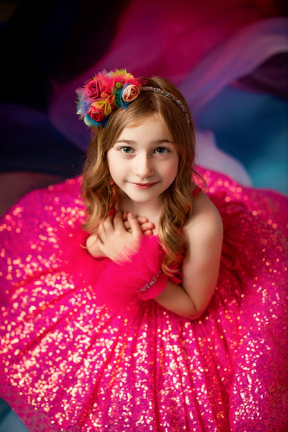 Sheer Romance Rainbow Blossom