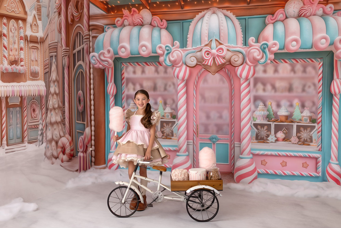 Pastel Gingerbread Store - With Sweep Option