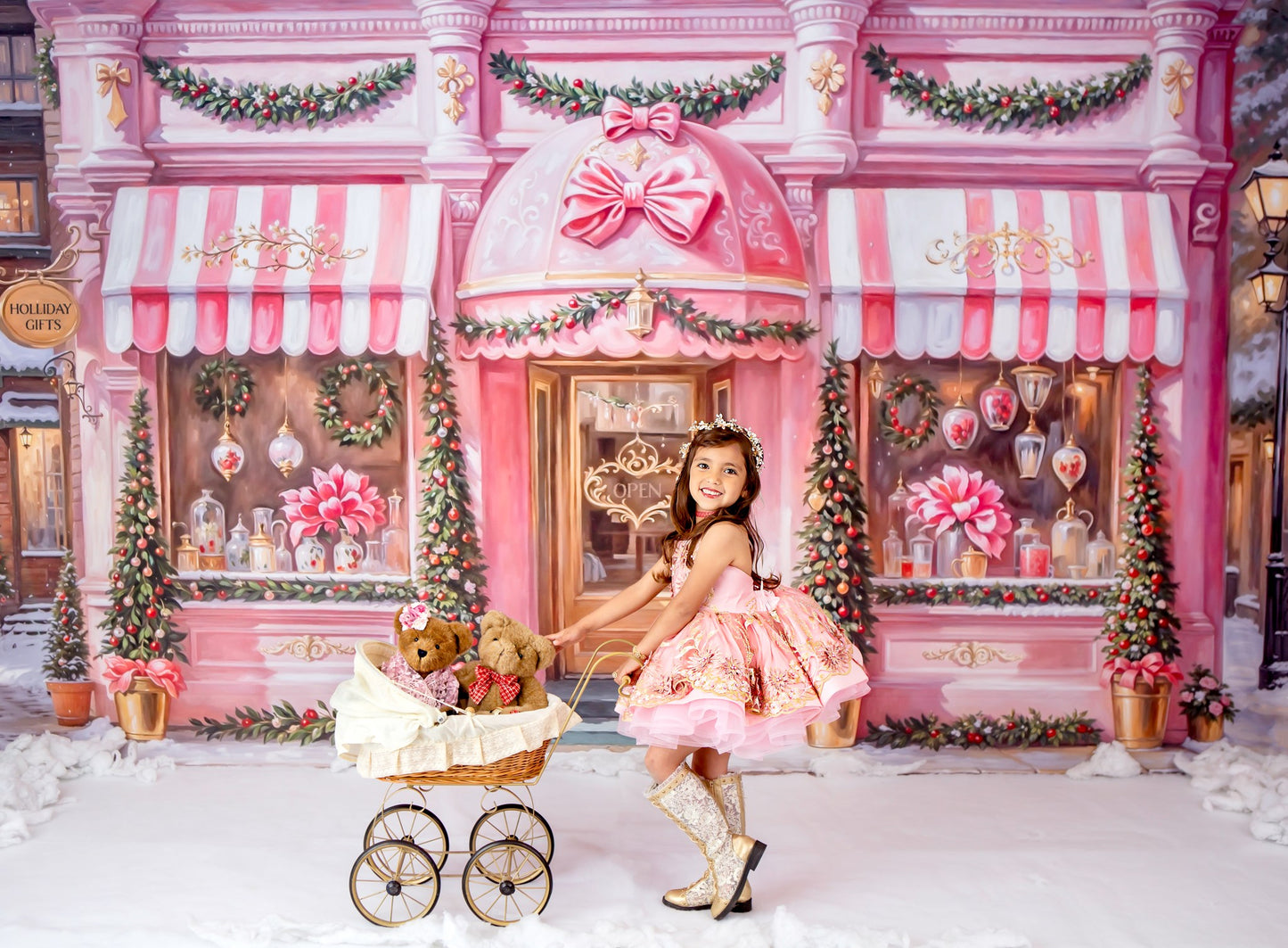 Frosted Rose Emporium - With Sweep Option