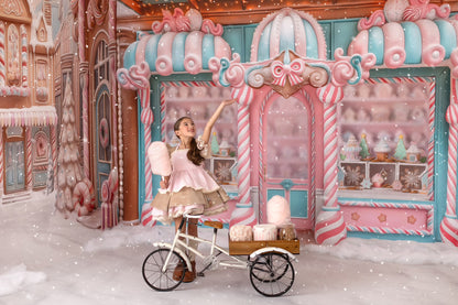 Pastel Gingerbread Store - With Sweep Option