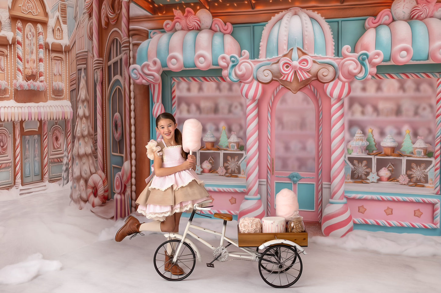 Pastel Gingerbread Store - With Sweep Option