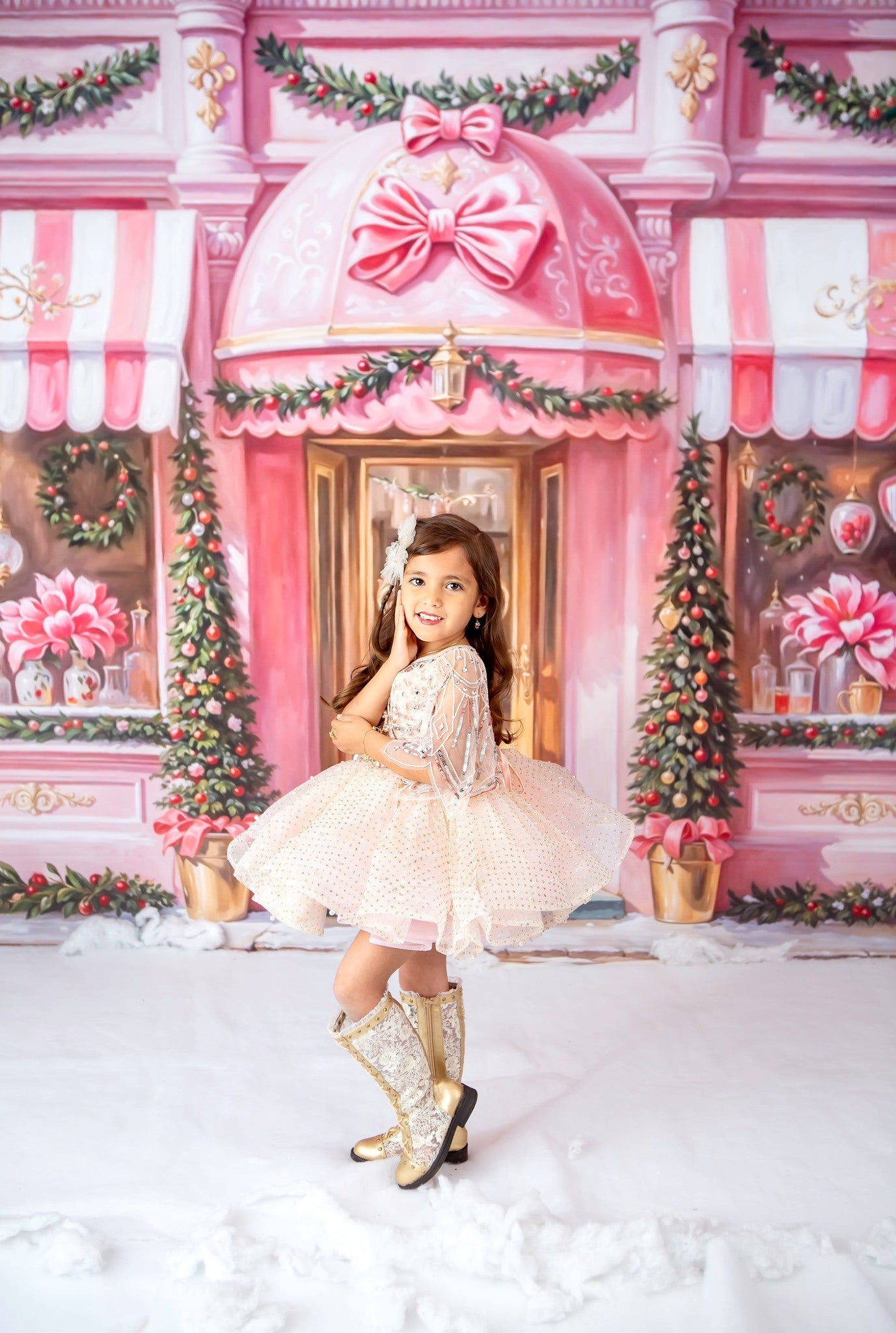 Frosted Rose Emporium - With Sweep Option