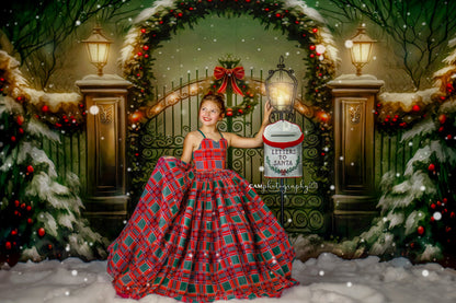 Emerald Holiday Gate - with Sweep Option