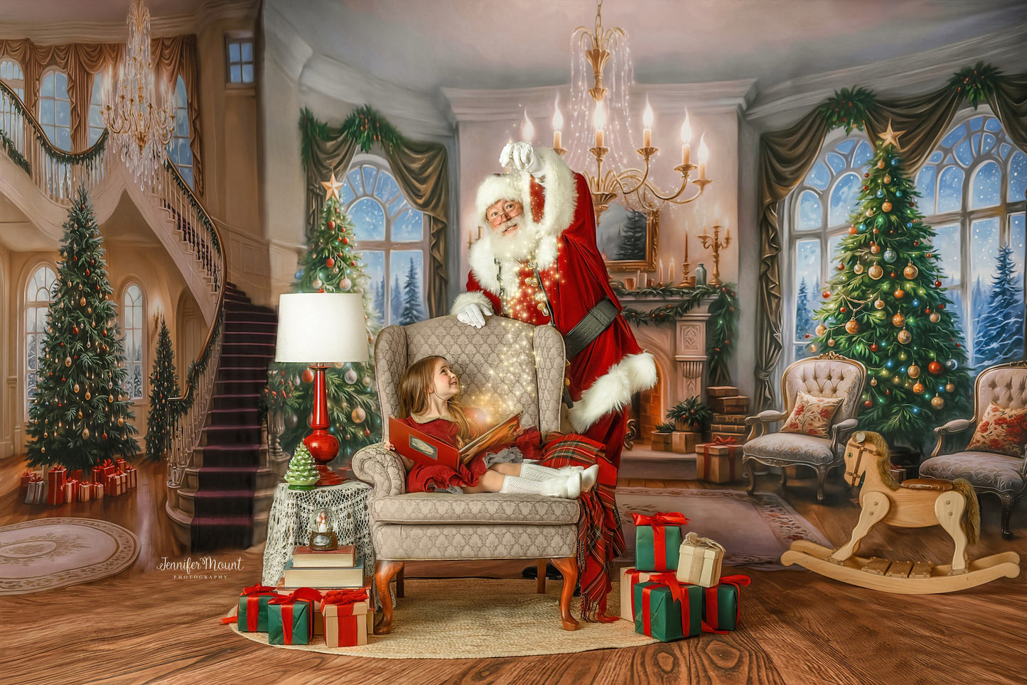 Majestic Christmas Parlor - Room