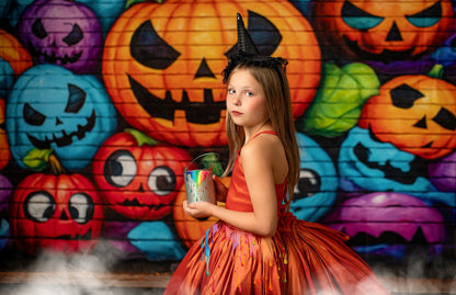 Jack-o-Lantern Graffiti Jam - With Sweep Option