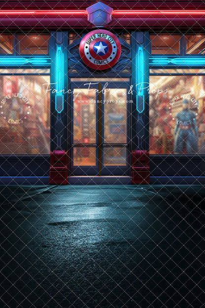 Super Hero City Comics - With Sweep Option