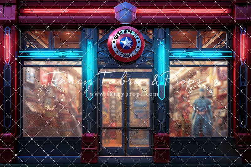 Super Hero City Comics - With Sweep Option