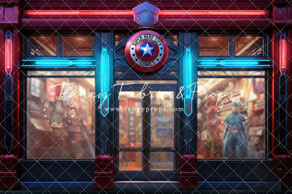 Super Hero City Comics - With Sweep Option