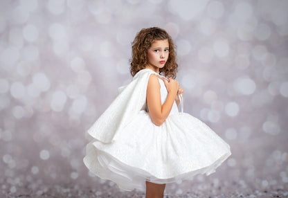 White Shimmering Stage - Sweep Sizes Only