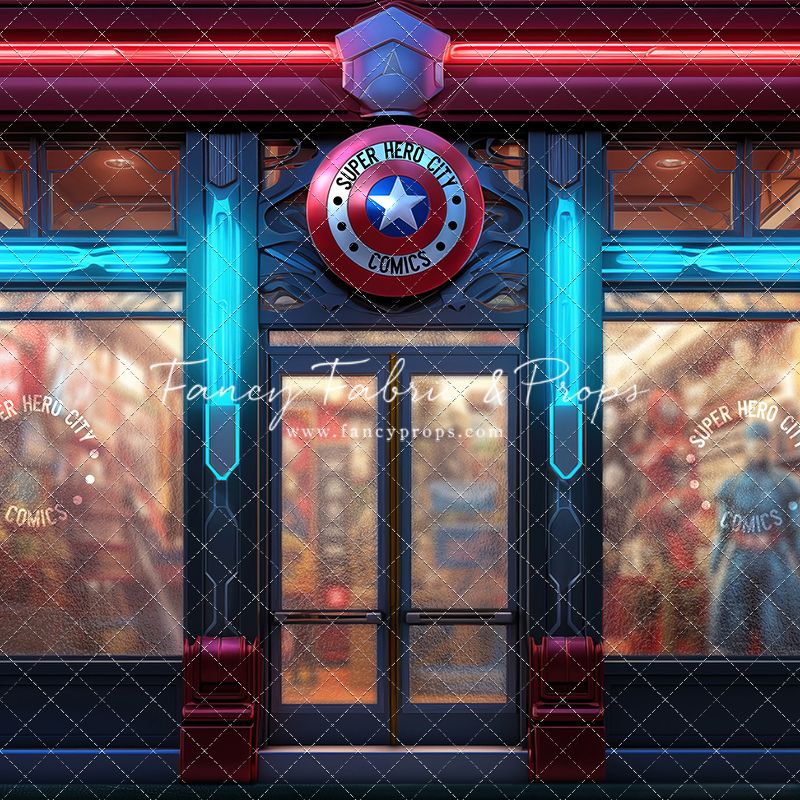 Super Hero City Comics - With Sweep Option