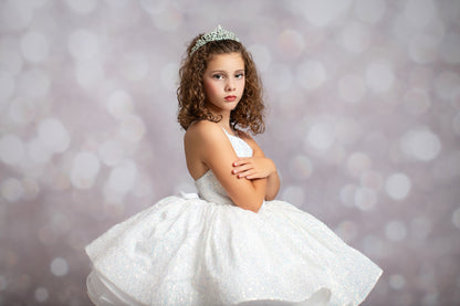 White Shimmering Stage - Sweep Sizes Only