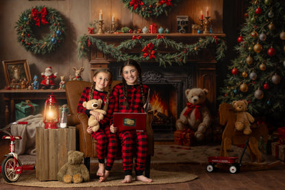 Warm Christmas Corner - With Sweep Option