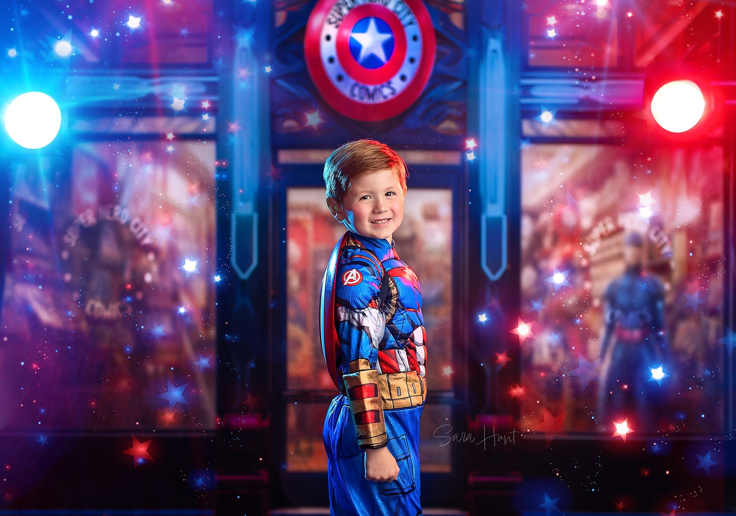 Super Hero City Comics - With Sweep Option