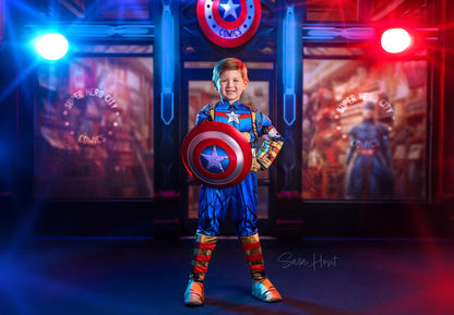 Super Hero City Comics - With Sweep Option