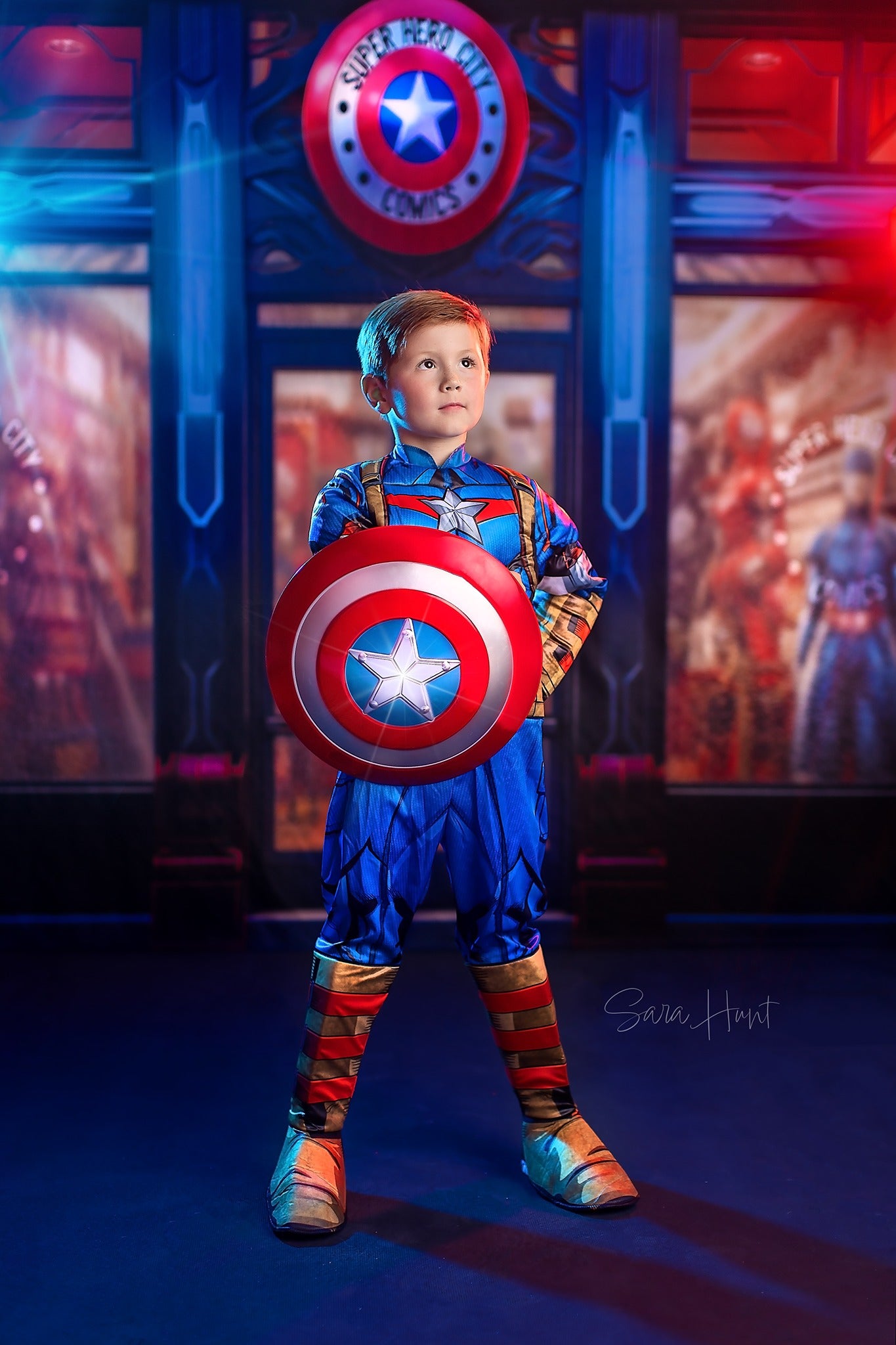 Super Hero City Comics - With Sweep Option