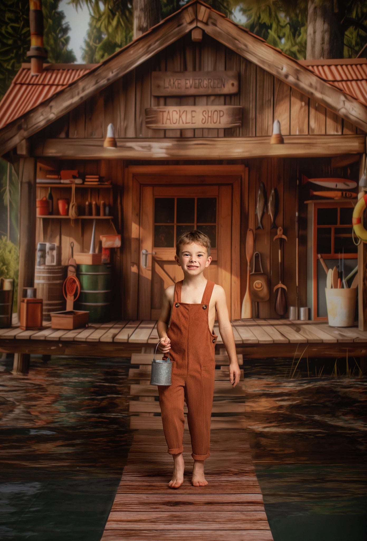 Lake Evergreen Tackle Shop - With Sweep Option