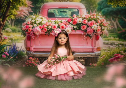 Rosy Little Sweetheart Truck - With Sweep Option