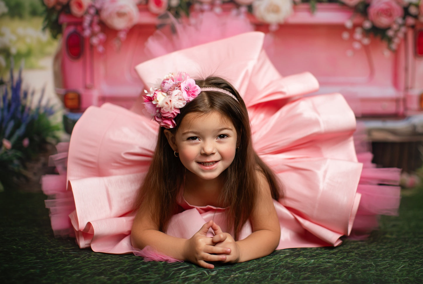 Rosy Little Sweetheart Truck - With Sweep Option