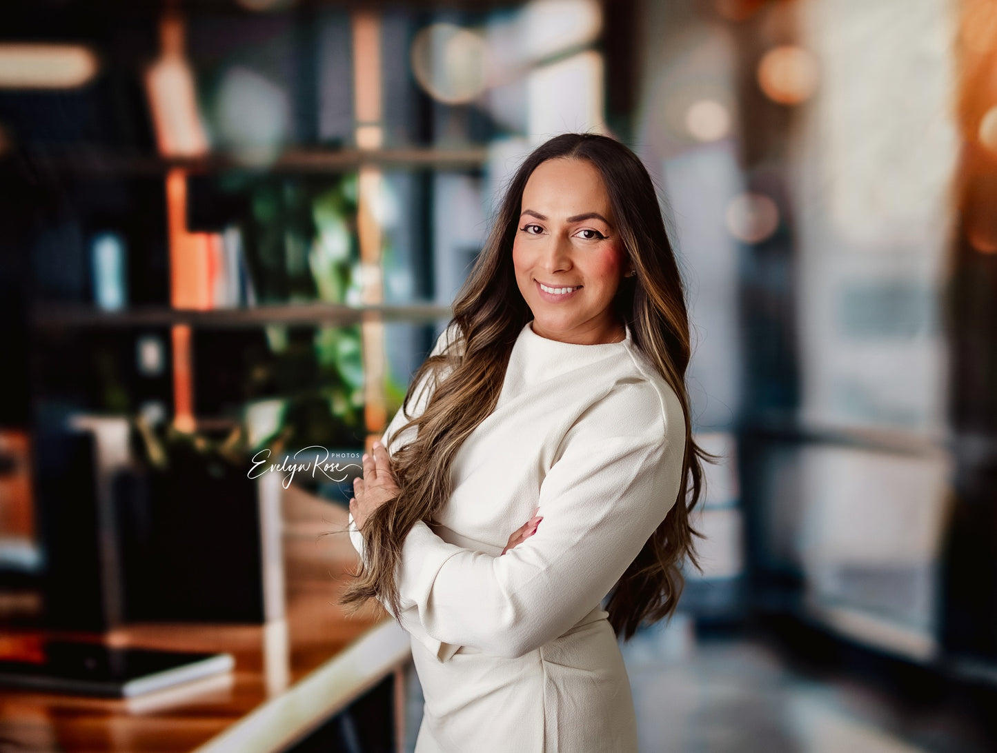 Skyscraper View - Horizontal Headshot Photography Backdrop