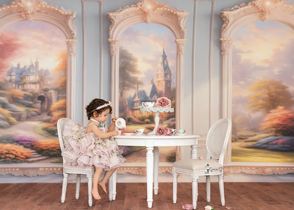 Royal Victorian Wainscoting Wall - With Sweep Option