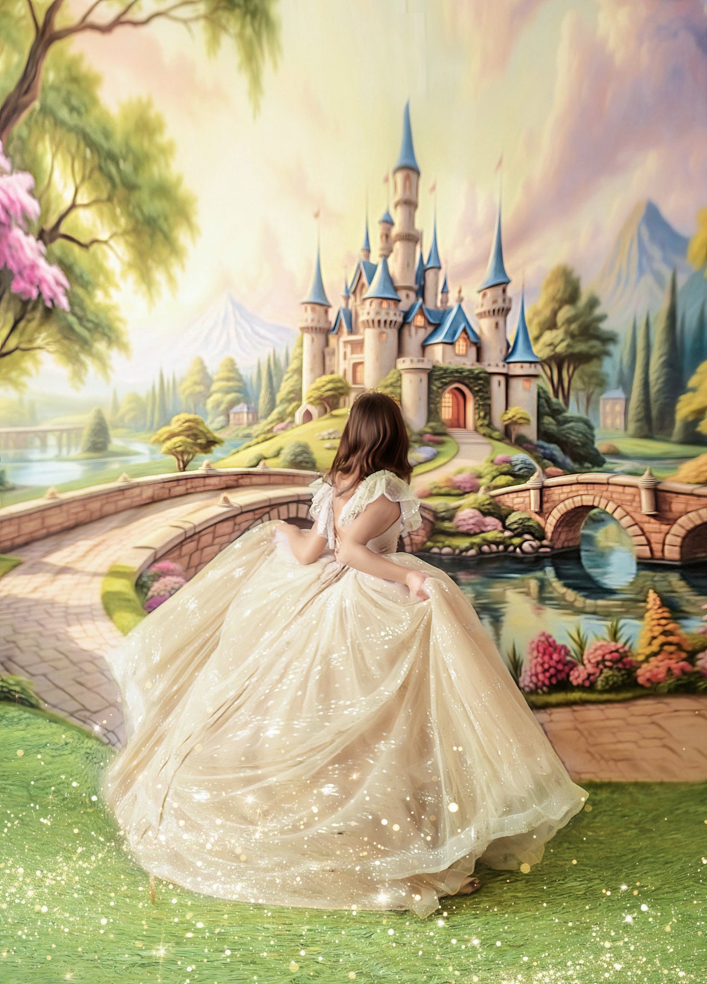 Castle of Blooms - With Sweep Option