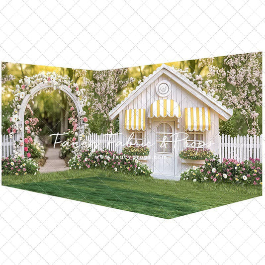 RTS Lemon Drop Cottage 10x7.5/8x7.5' SILICONE EDGE 2 Piece Room for OG LITE SYSTEM ONLY(NO FLOOR) - Perfect - 30% Off