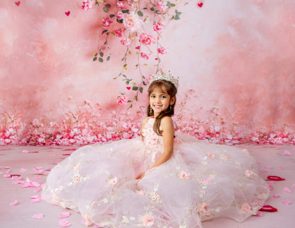 Cascading Rose Canvas - Sweep Sizes Only