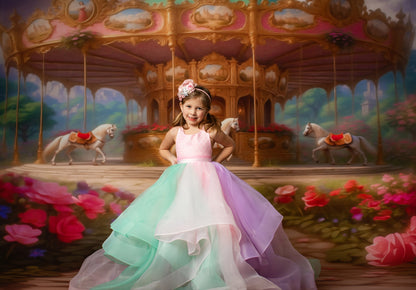 Victorian Elegance Carousel - With Sweep Option