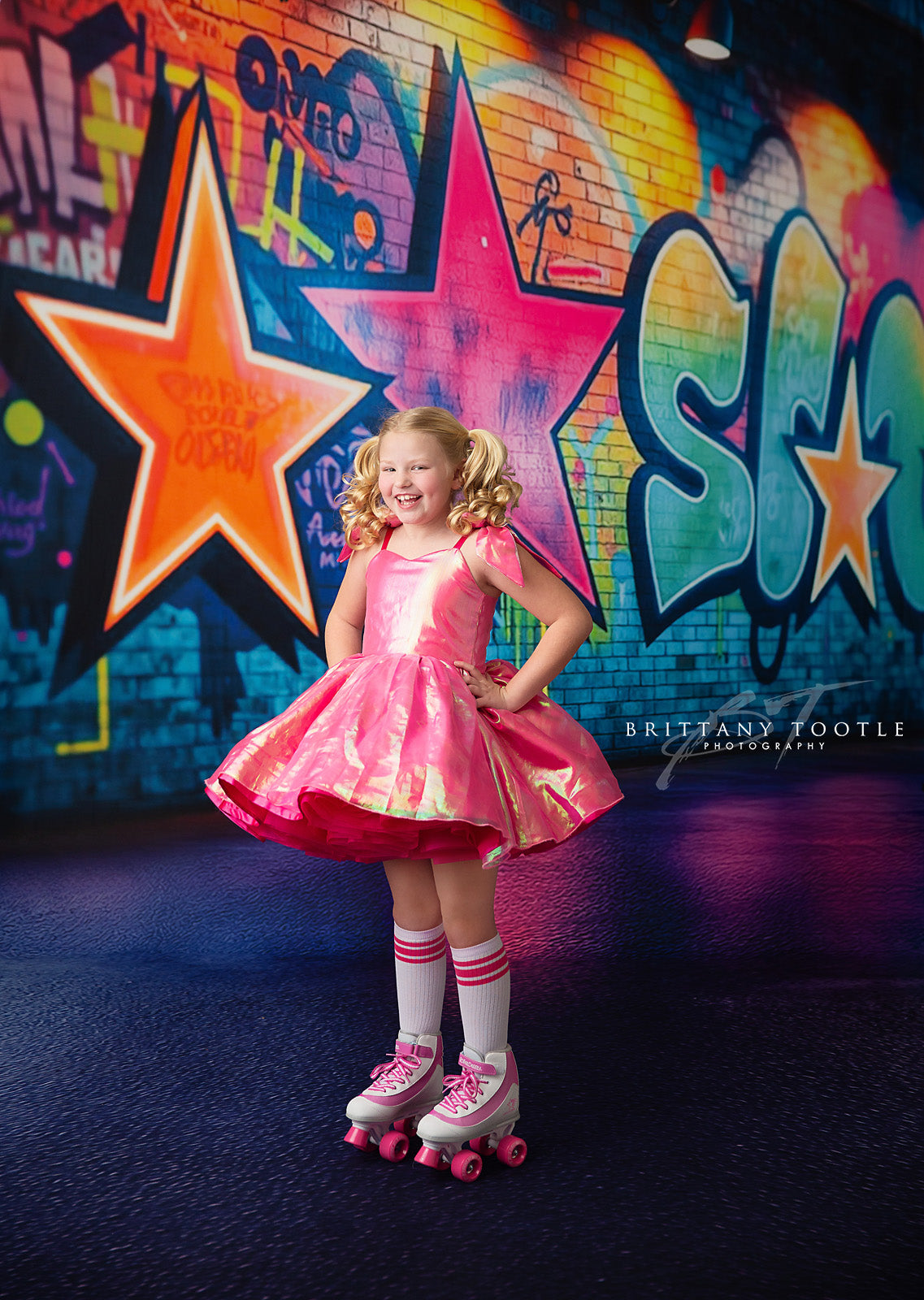 Neon Superstar - With Sweep Option