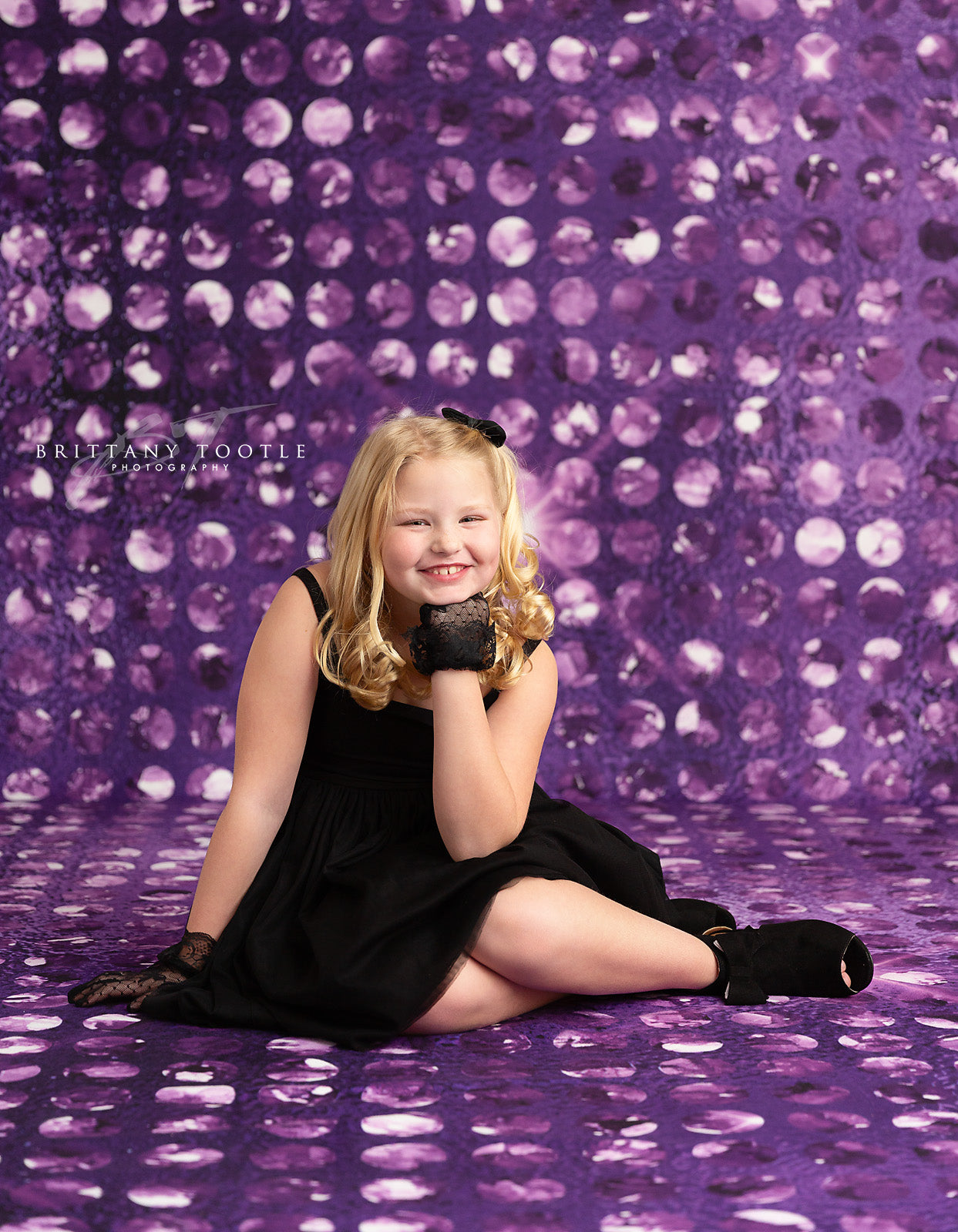 Purple Studded Diamonds