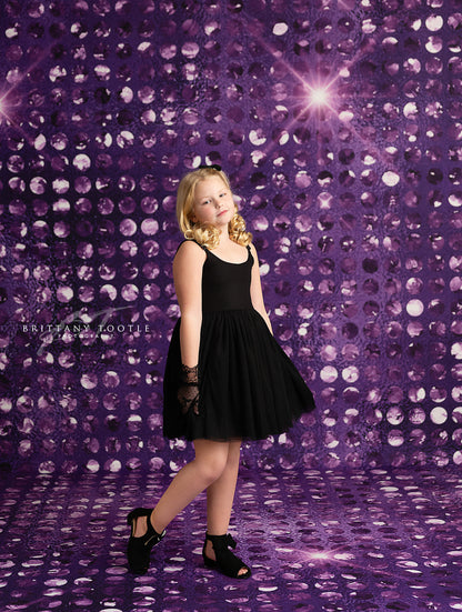 Purple Studded Diamonds