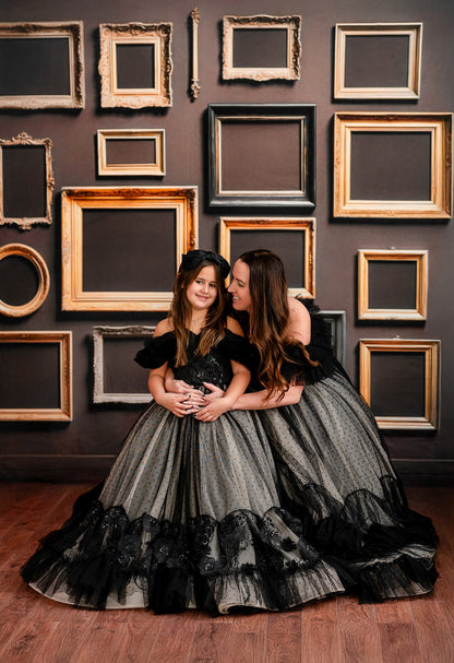 Jewel Frames - Brown - With Sweep Option