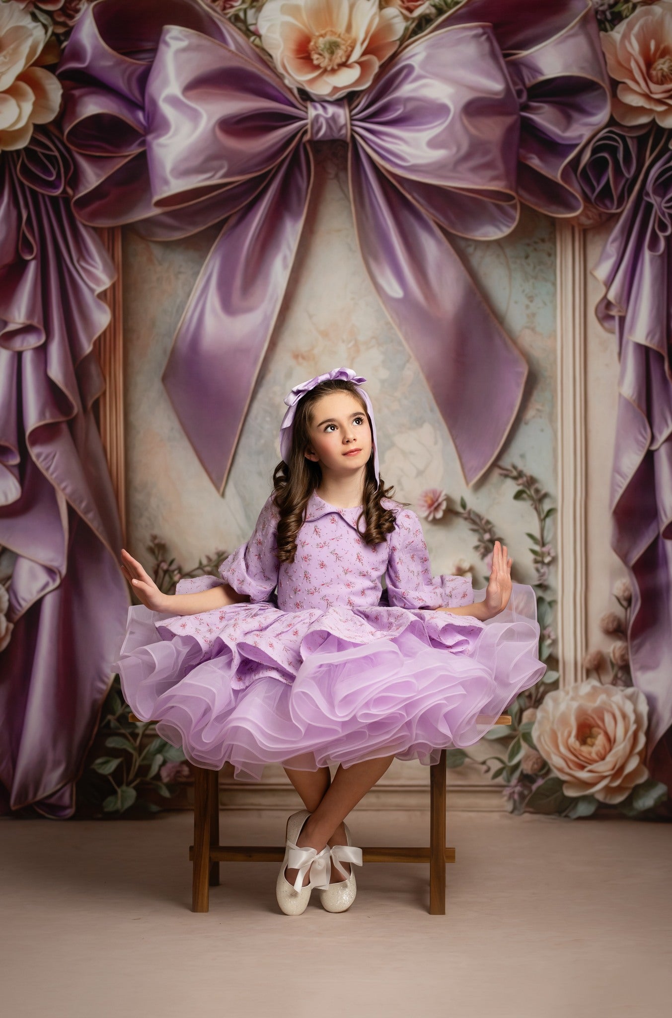 Victorian Violet - With Sweep Option