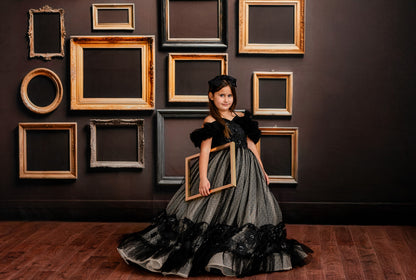 Jewel Frames - Brown - With Sweep Option