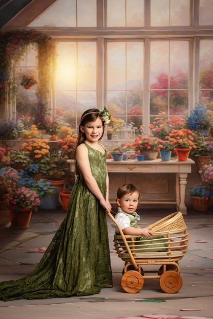 Green House Blooms - With Sweep Option